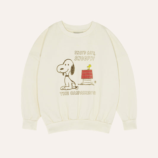 That's Life Snoopy Oversized Sweatshirt