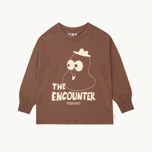 The Encounter Long Sleeve Tee Chocolate