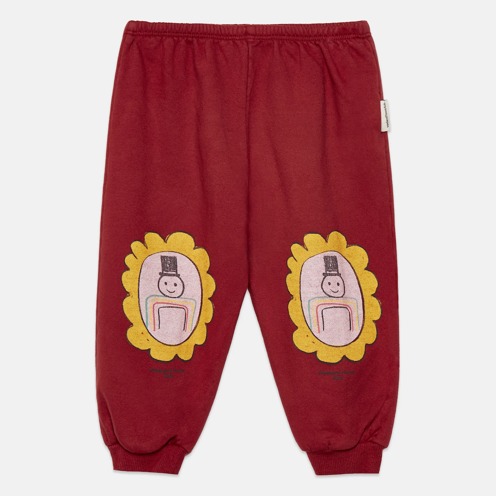 The Mayor Baby Sweatpants - Granate