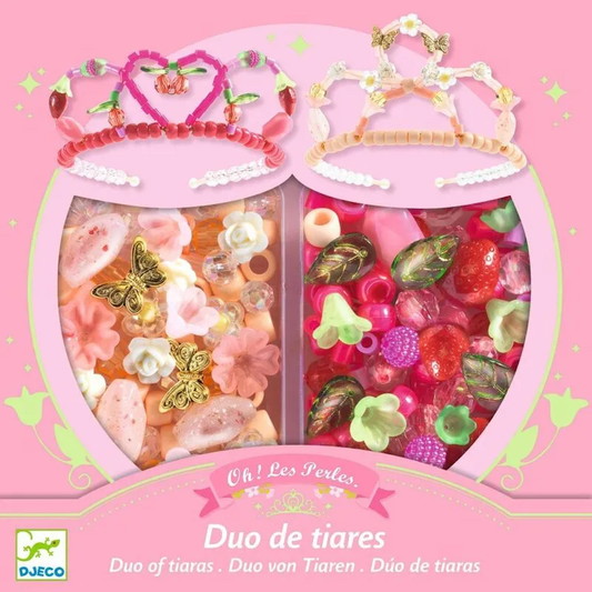 Duo of Tiaras Pink Bead Kit