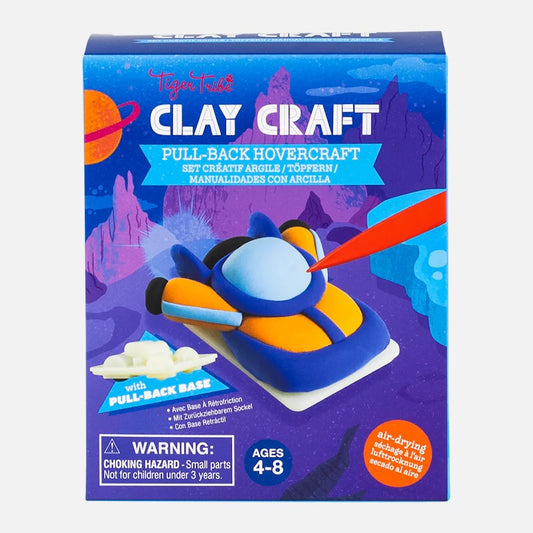 Clay Craft Pull Back Hovercraft