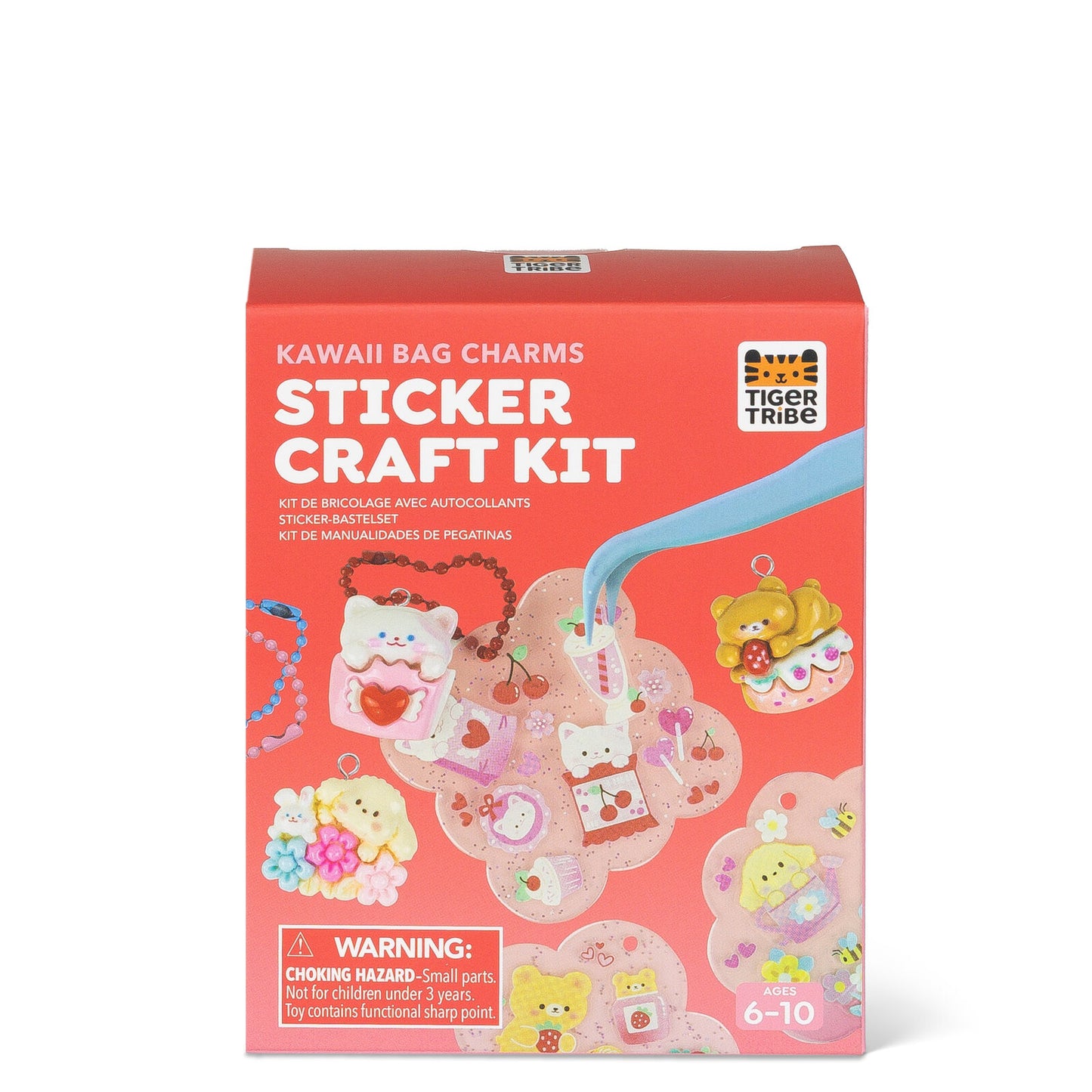 Sticker Craft Kit Kawaii Bag Charms