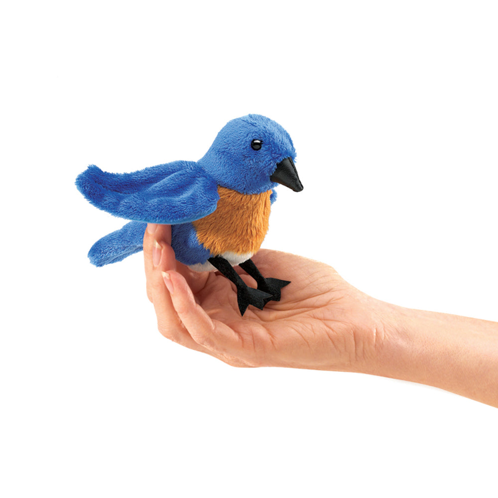 Folkmanis Mini Bluebird Finger Puppet