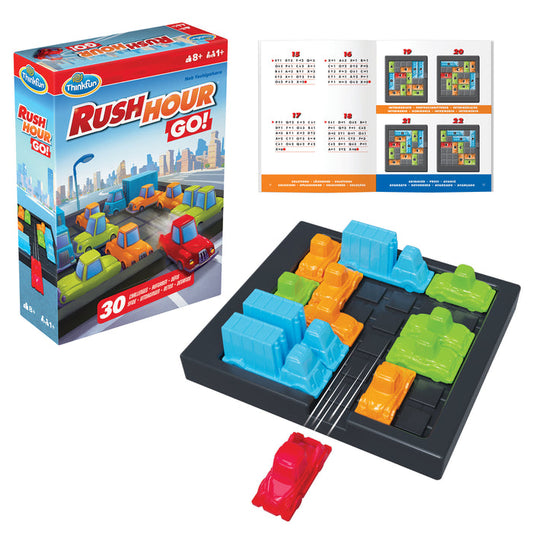 ThinkFun Rush Hour Go! contents