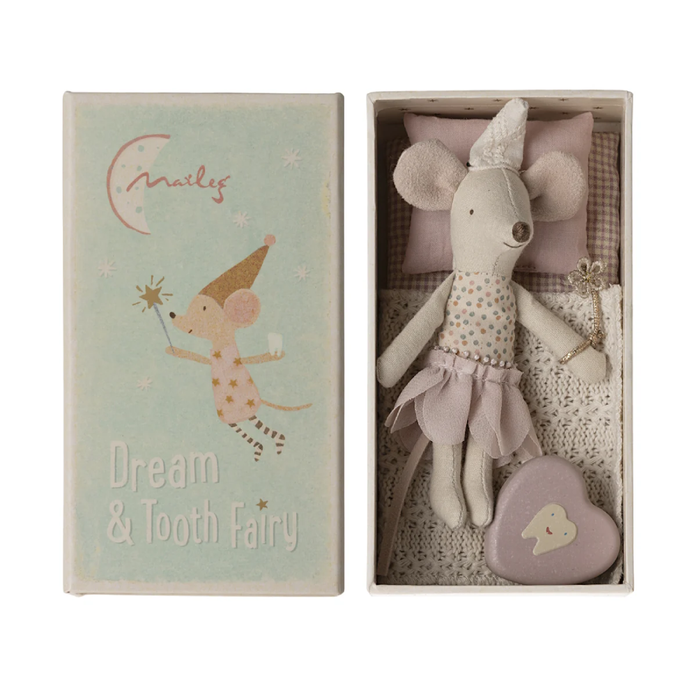 Tooth Fairy Little Sister Mouse In Box