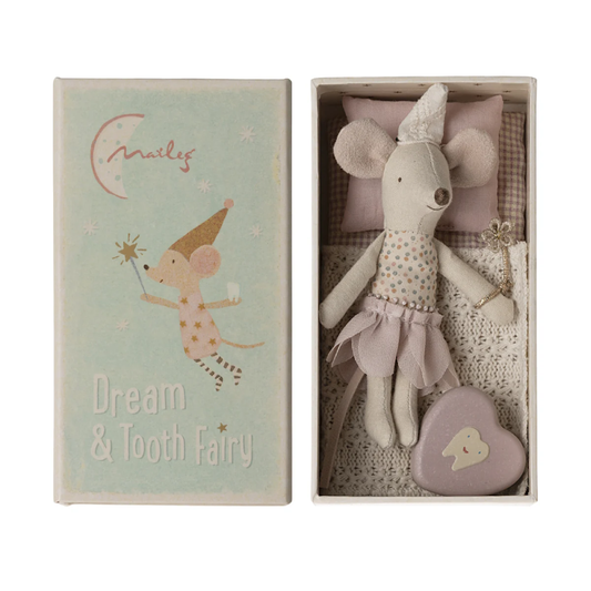 Tooth Fairy Little Sister Mouse In Box