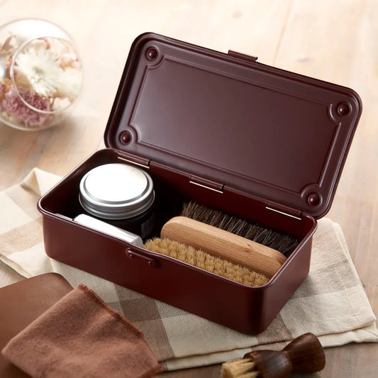 Trunk Shape Toolbox T-190 Antique Brown