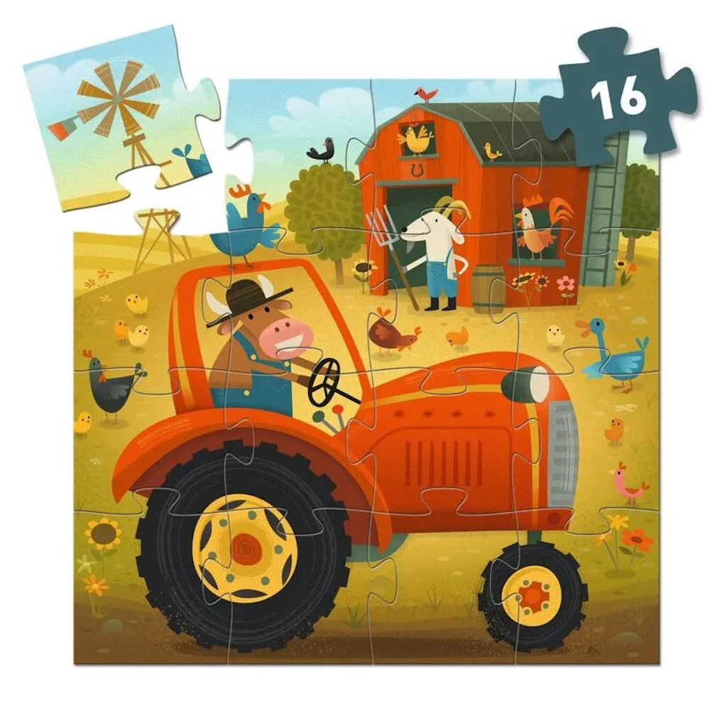 The Tractor Puzzle 16pc