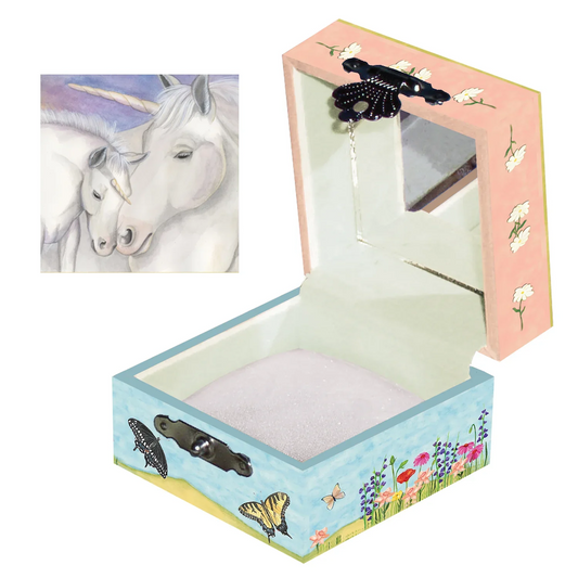 Mini Treasure Box Unicorn Family