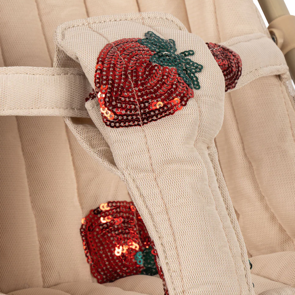 Tulle Dolls Stroller Strawberry
