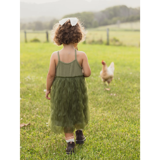 Bangalow Tutu Dress Eucalyptus