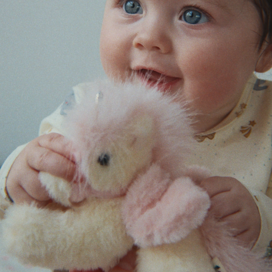 Unicorn Activity Toy - Off White