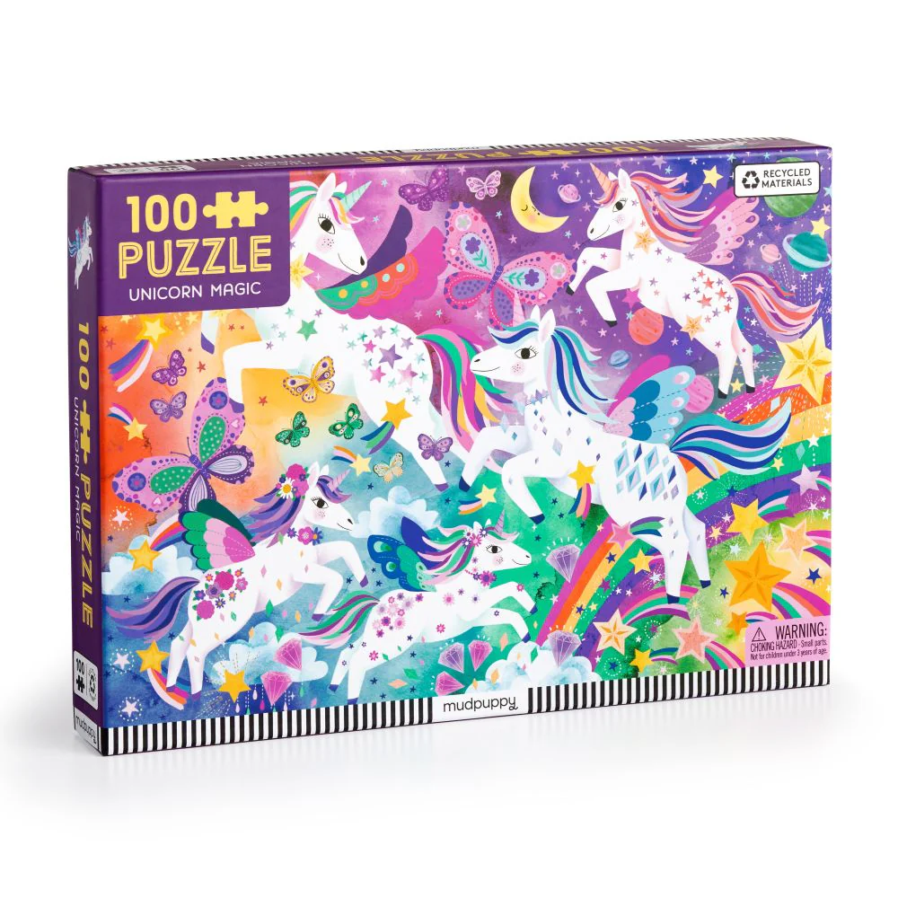 Unicorn Magic 100pc Puzzle