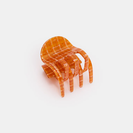 Ursa Claw In Caramel Plaid