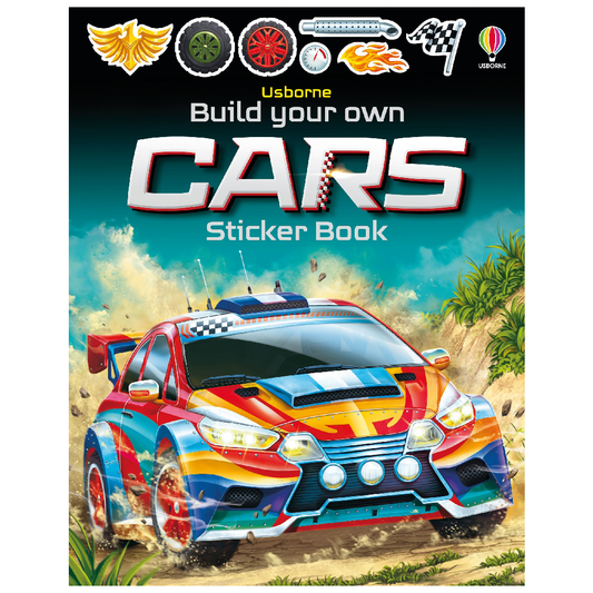 Build Your Own Cars Sticker Book