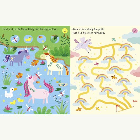 Little Children's Unicorn Pad