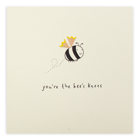 Bee's Knees Pencil Shavings Greeting Card