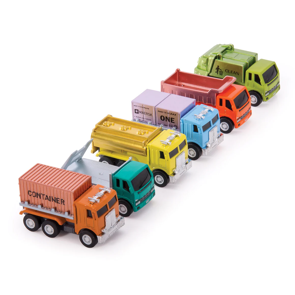 Container Vehicles Trucks Assorted