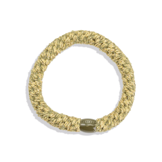 Velvet Glitter Army Hair Tie