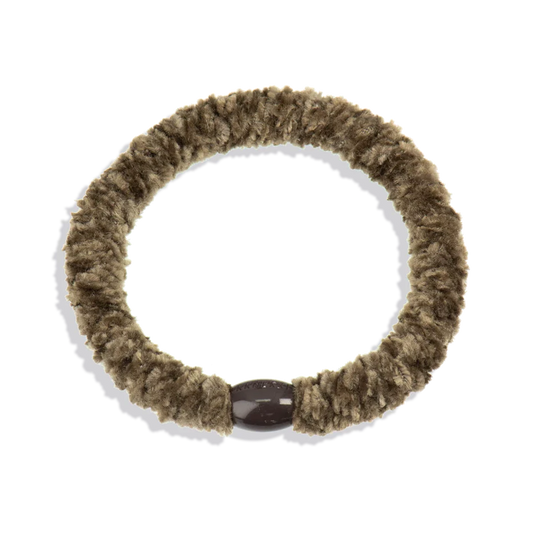 Velvet Moss Hair Tie
