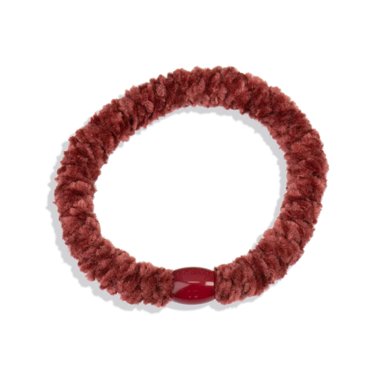 Velvet Rosewood Hair Tie