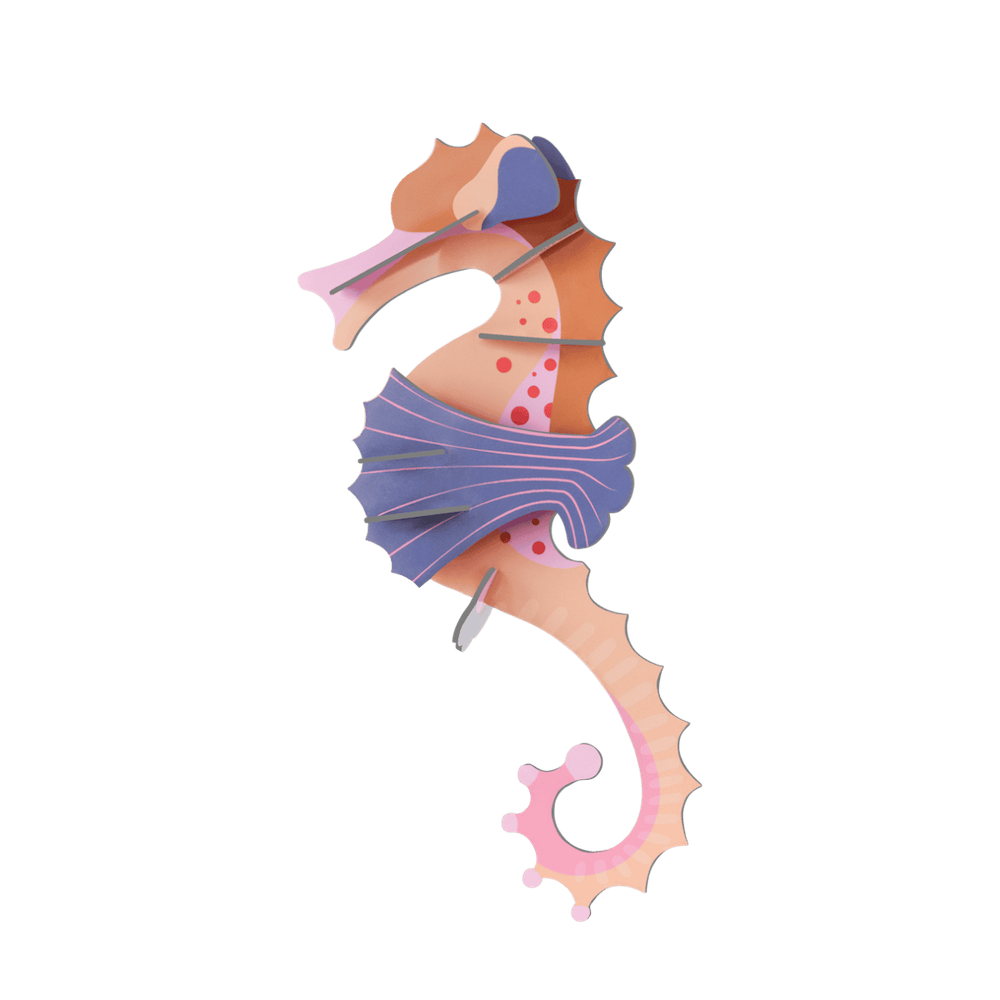 Wall Art B7 Pink Seahorse