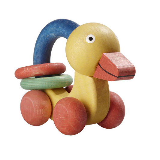 Grasping Toy Rattle Grip-n-Duck
