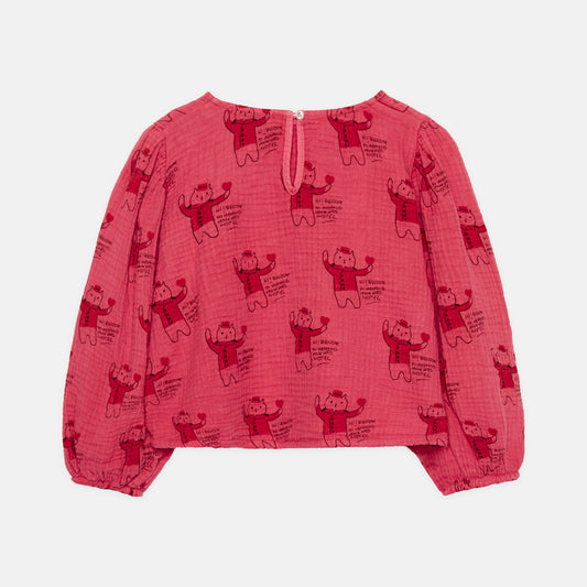 Red Cat All Over Top