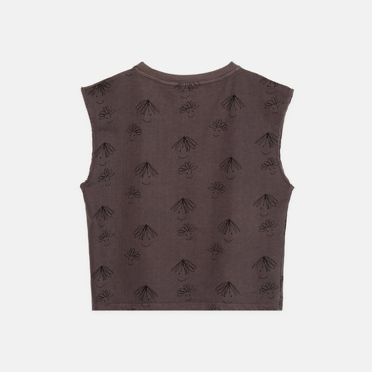 Happy Faces All Over No Sleeve T Shirt