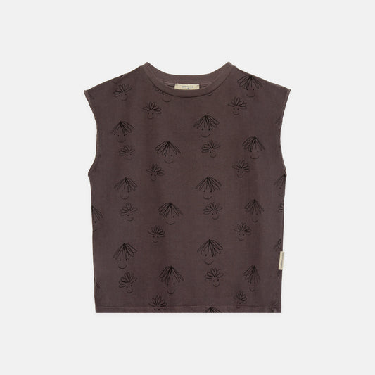 Happy Faces All Over No Sleeve T Shirt