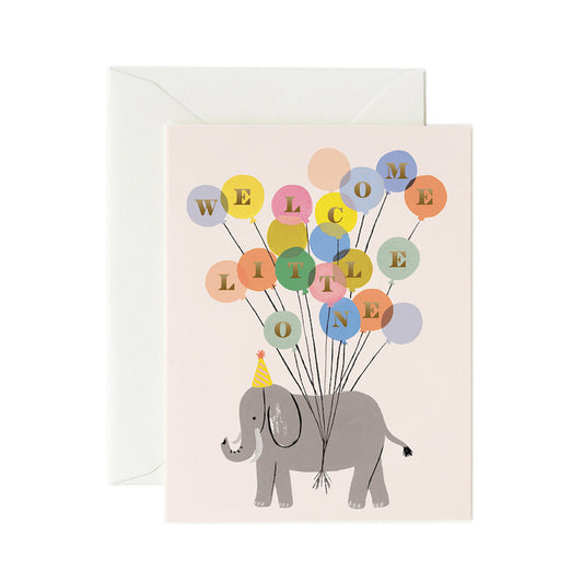 Welcome Little One Greeting Card