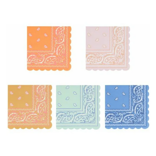 Western Bandana Small Napkins