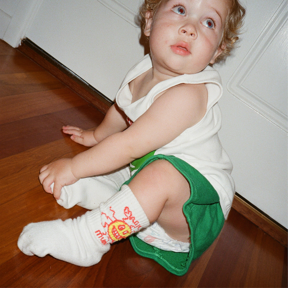 Wiggly Sun Socks