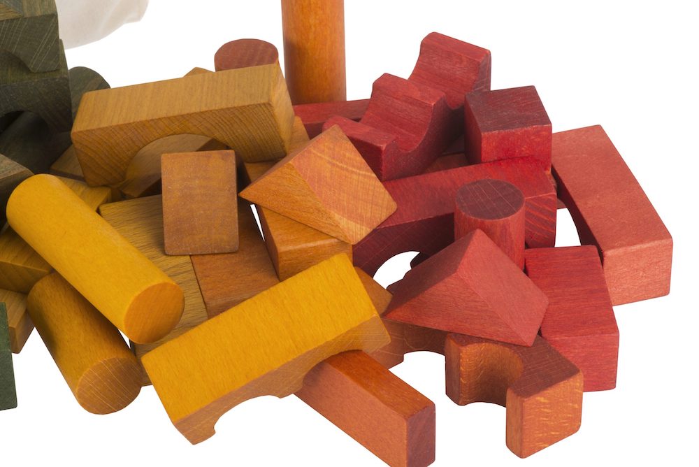 Rainbow Blocks in Sack 100