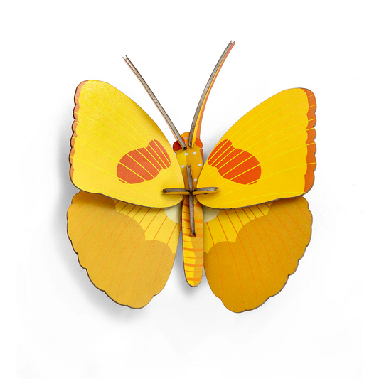 Wall Art Yellow Butterfly