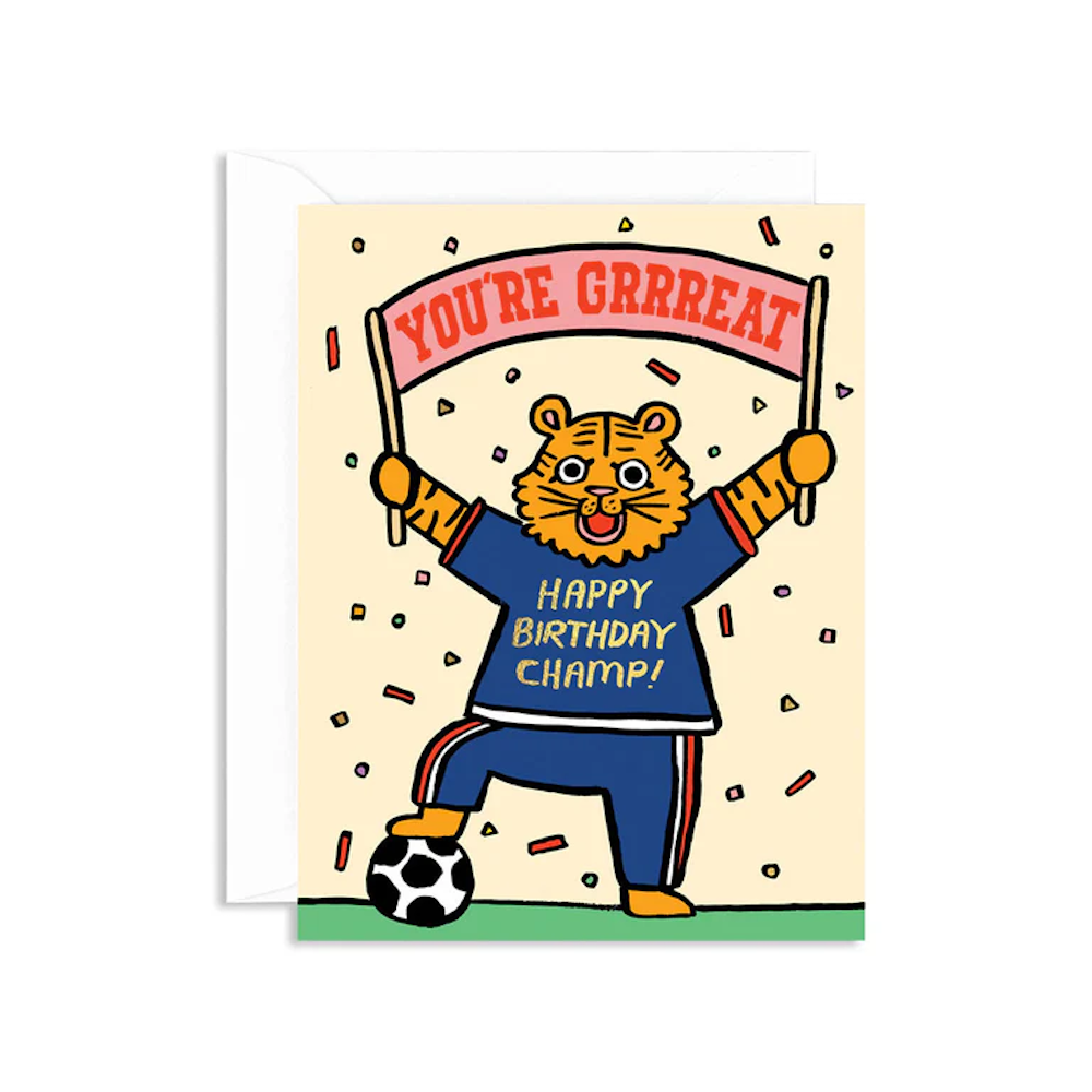 You're Grrreat Greeting Card