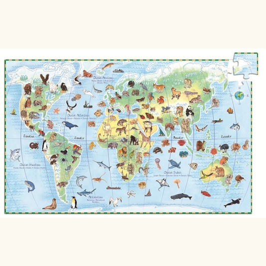 World Animals 100 Piece Puzzle