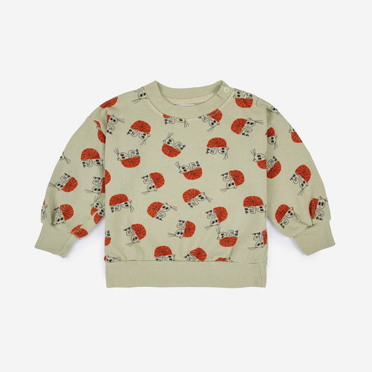 Hermit Crab All Over Sweatshirt