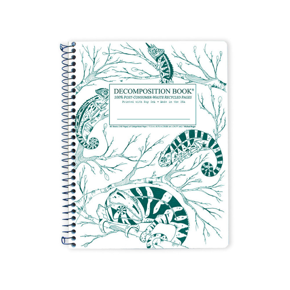 Chameleons Large Notebook