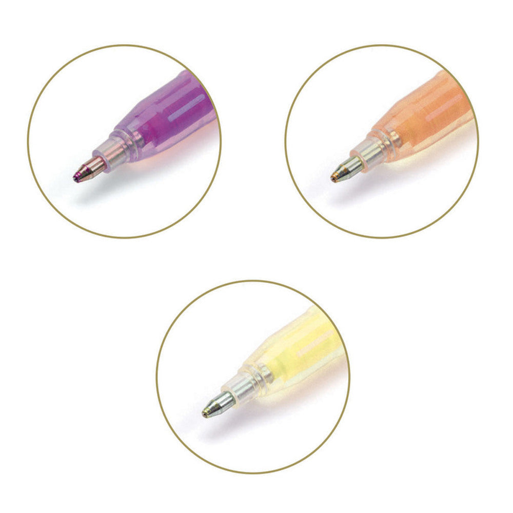 6 Pastel Rainbow Gel Pens