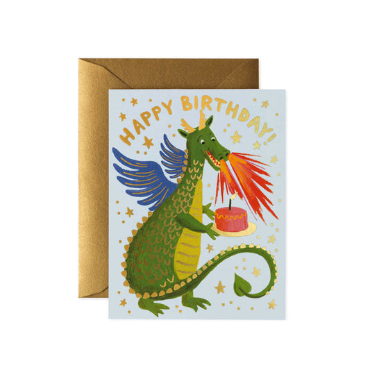 Birthday Dragon Greeting Card