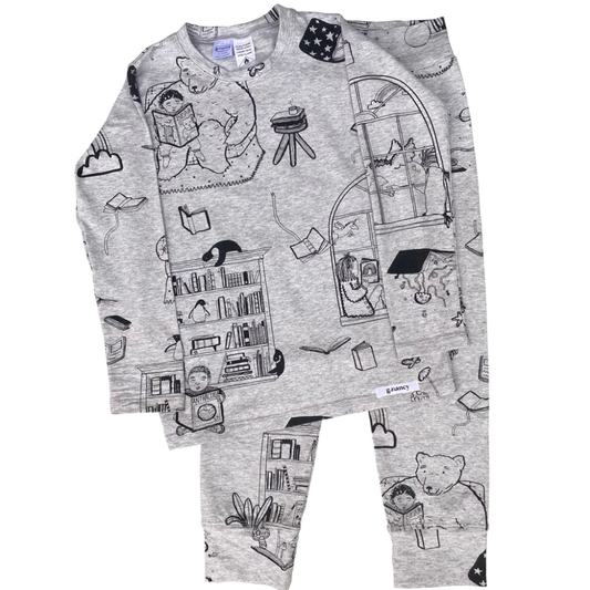 Grey Marle 'Magic Within Your Pages' Long PJ Set