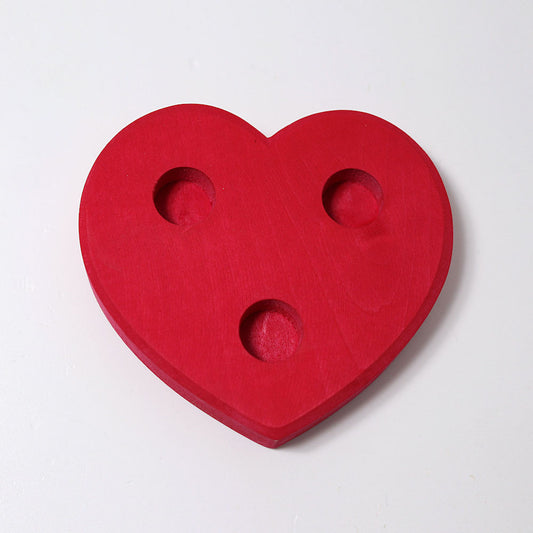 Candle Holder Heart Large