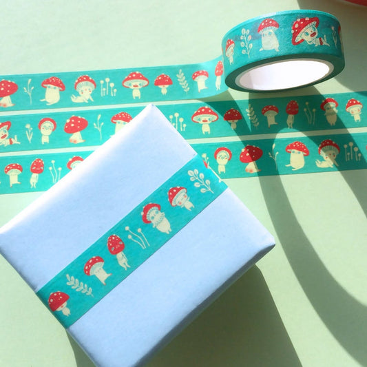 Mush Pals Washi Tape Teal