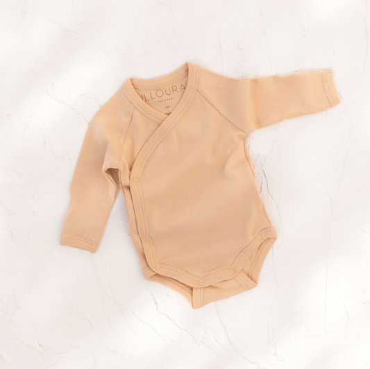Kimono Bodysuit Peach
