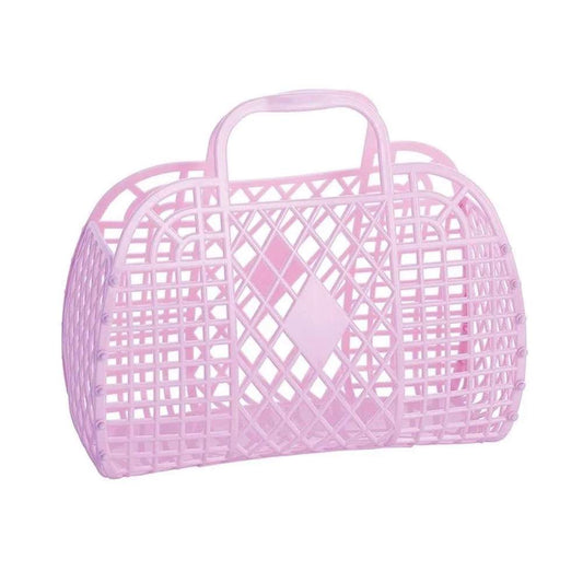 Retro Basket Small Lilac