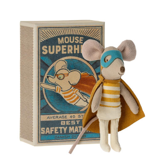 Super Hero Mouse in Matchbox