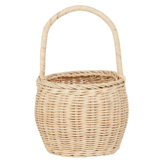 Rattan Big Berry Basket Straw