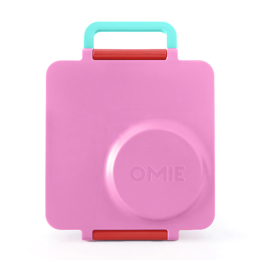 OmieBox Hot & Cold Lunchbox Pink Berry