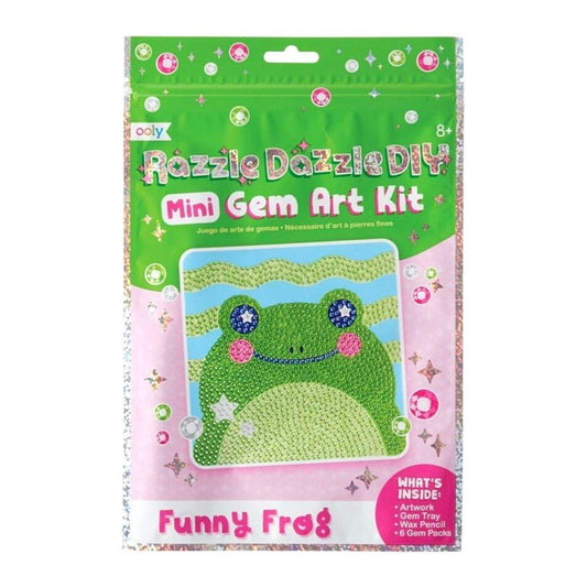 Razzle Dazzle Mini DIY Gem Kit Funny Frog